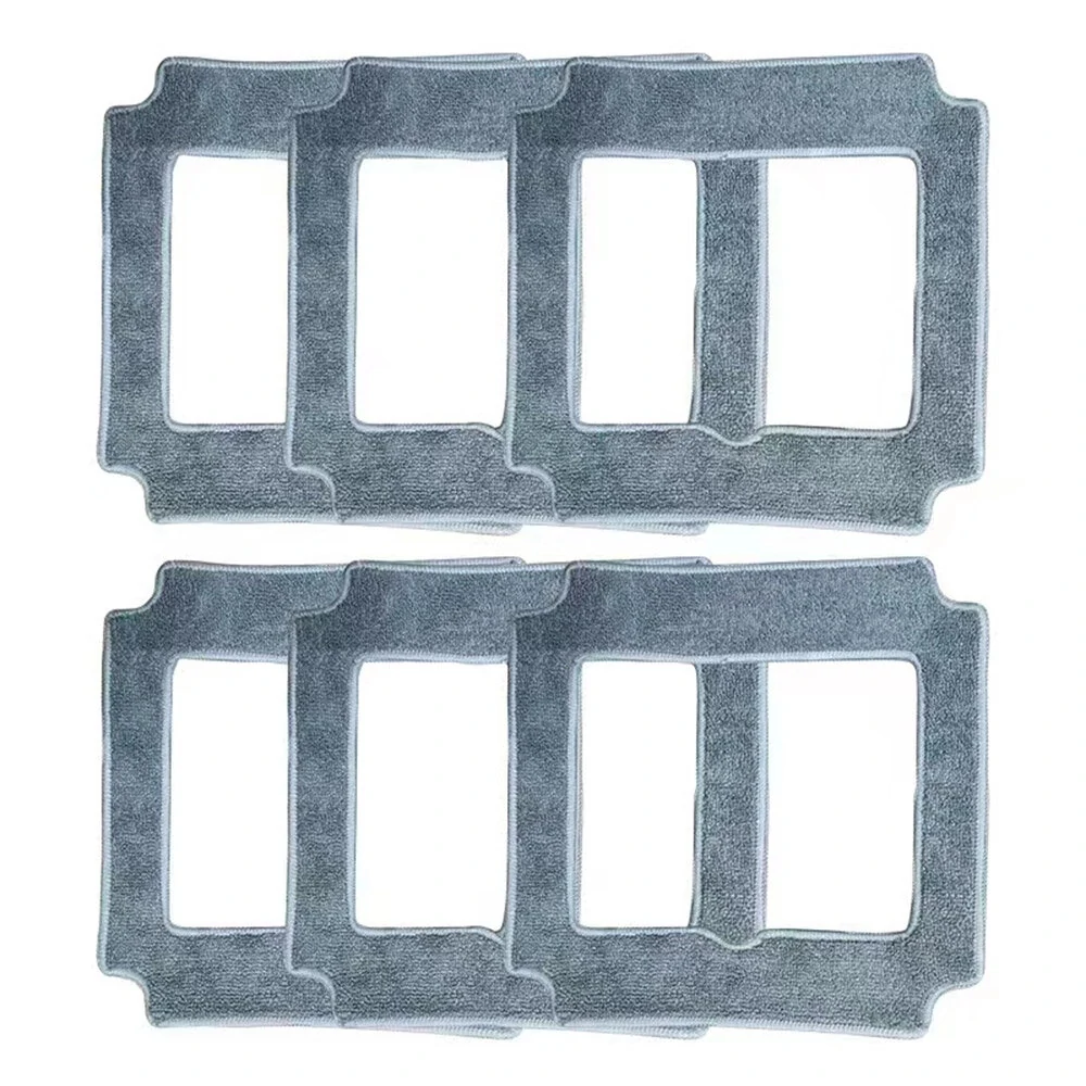 LIECTROUX 6PCS/Set Robot Mop Cloth Cleaning Cloth YW509 Window Cleaning Decontamination Cleaning Cloth (image for) LIECTROUX 6PCS/Set Robot Mop Cloth Cleaning Cloth YW509 Window Cleaning Decontamination Cleaning Cloth